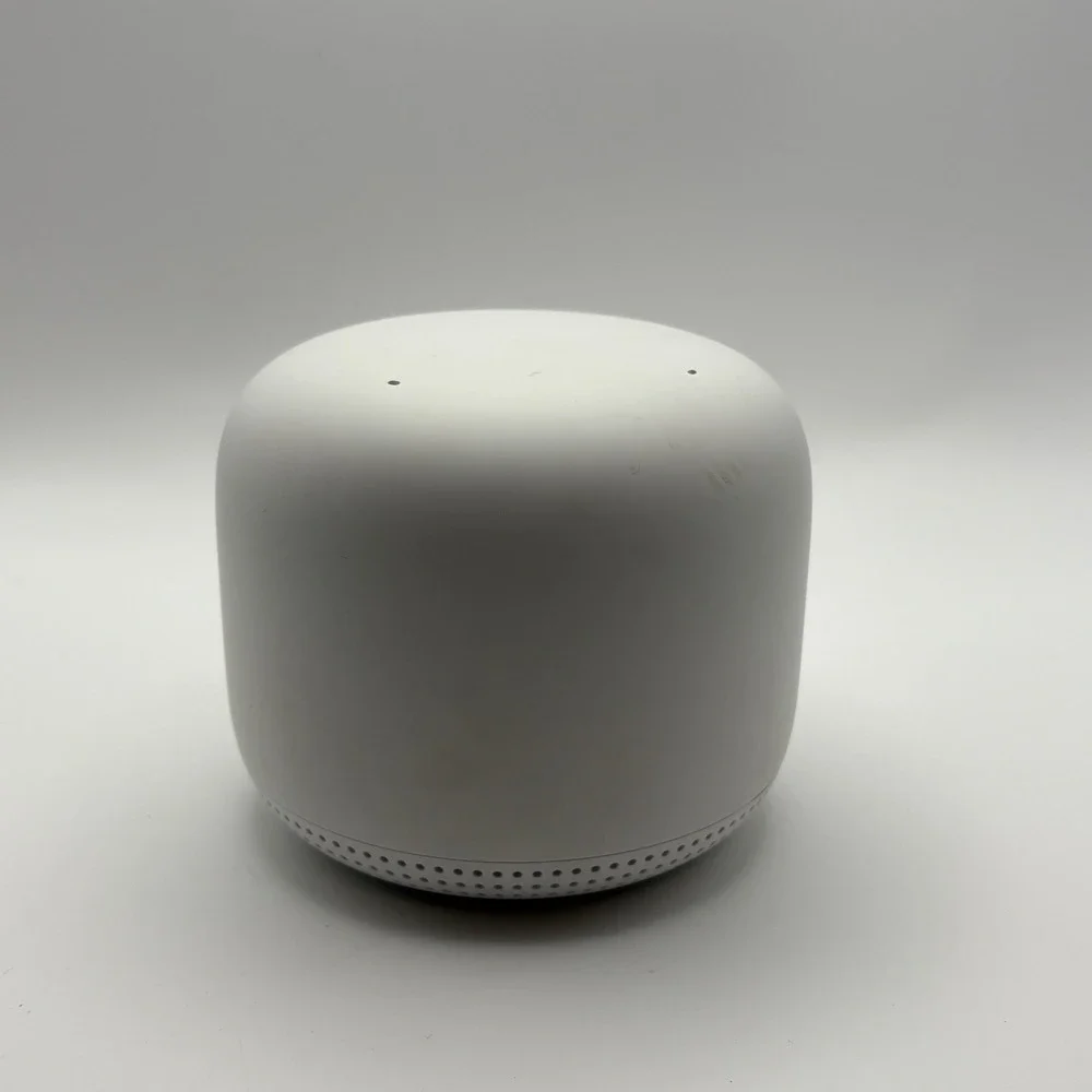 Google Nest Wi-Fi Point H2E Bluetooth Dual-Band Wi-Fi Extender & Smart Speaker
